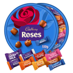 Cadbury Roses Milk Chocolates Tub 550g