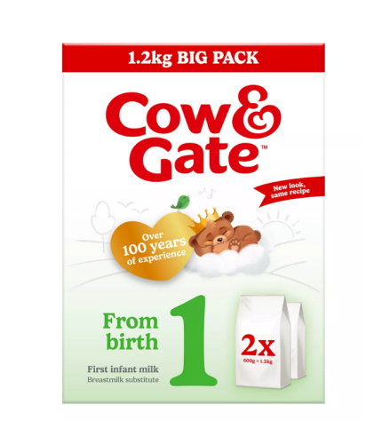 Cow & Gate Stage 1 First Infant Milk 0-6M+ 1.2kg