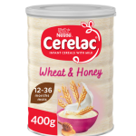Nestle Cerelac Honey & Wheat Ble 400g 12 Month+