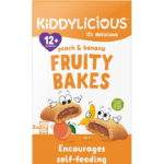 Kiddylicious Peach & Banana Fruity Bakes 6 x 22g (132g)