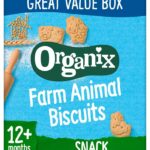 Organix Farm Animal Biscuits Toddler  12 M+100g