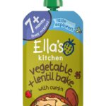 Ella's Kitchen Vegetable & Lentil Bake Pouch 130g