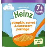 Heinz Pumpkin, Carrot & Sweet corn Porridge 200g