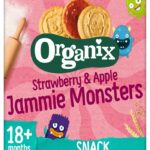 Organix Jammie Monsters Biscuits 18M+ 8 x 8g