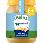 Heinz By Nature Egg Custard Jar 6m+120g