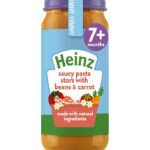 Heinz Saucy Pasta Stars with beans & Carrot 200g