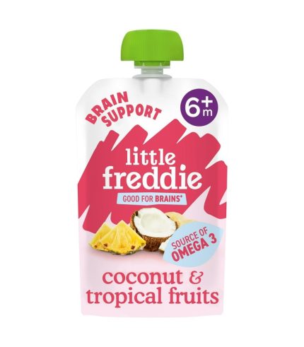Little Freddie  Coconut & Tropical Fruits 6+ Months 90g