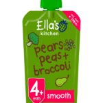 Ella's Kitchen  Pears Peas +Broccoli Pouch 120g
