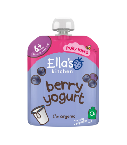 Ella's Kitchen Berry Organic Yoghurt Pouch 90g