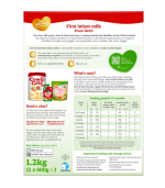 Cow & Gate Stage 1 First Infant Milk 0-6M+ 1.2kg - Image 5