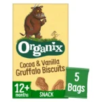 Organix Cocoa & Vanilla Gruffalo Biscuits 100g