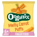 Organix Melty Carrot Puffs 6 Months + 18g