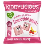 Kiddylicious Strawberry & Banana smoothie Melts 6g