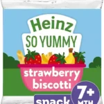 Heinz Strawberry & Banana Biscotti 7M+ 60g