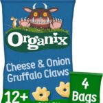 Organix Cheese & onion Gruffalo Claws 12M+ 4 x 15g