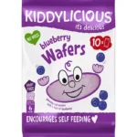 Kiddylicious  Blueberry Wafers 40G From 6 Months