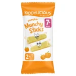 Kiddylicious Pumpkin Munchy Sticks 7Month+ 4g