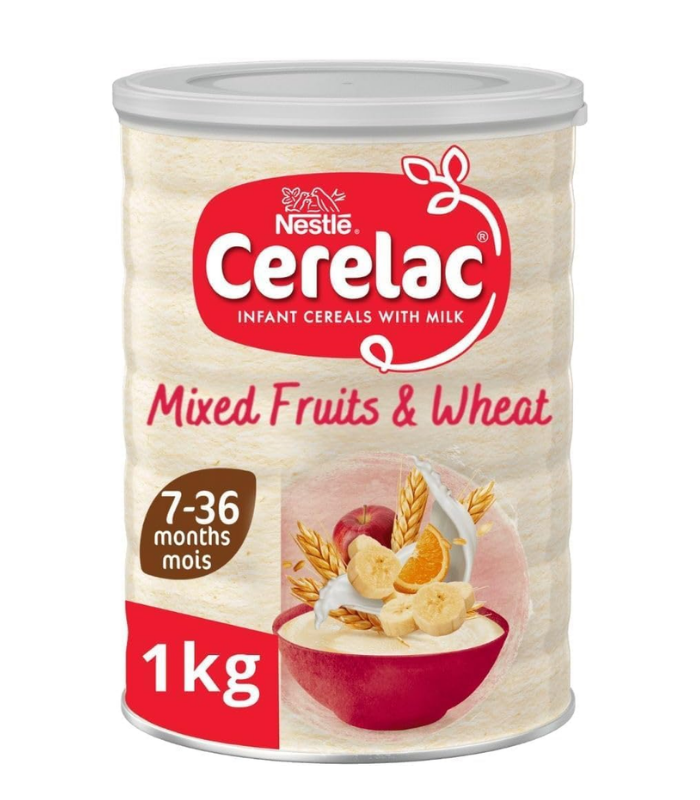Image resizer 700800 (28) Nestle Cerelac Infant Cereals Mixed Fruits 1kg 7+Month - Image 1