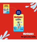 Huggies Swimming Pants 3-4 (7-15 KG) 12Pcs - Image 2