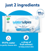 Water wipes Original Baby wipes 60 Pcs pack - Image 3