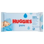 Huggies Pure Baby Wet Wipes 72 Pcs Pack (Jumbo)