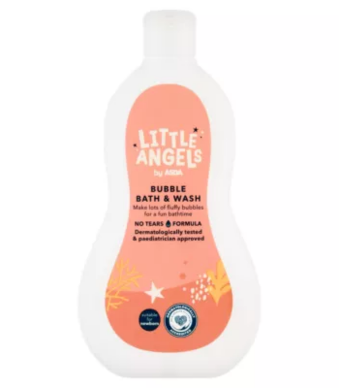 Image resizer 700800 (52) ASDA Little Angels Baby Bubble Bath 500ml - Image 1