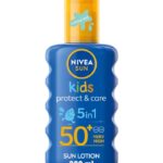 Nivea Sun Kids Protect & Care  Spray 200ml (5 In 1)