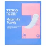 Tesco Health Maternity Towels 20
