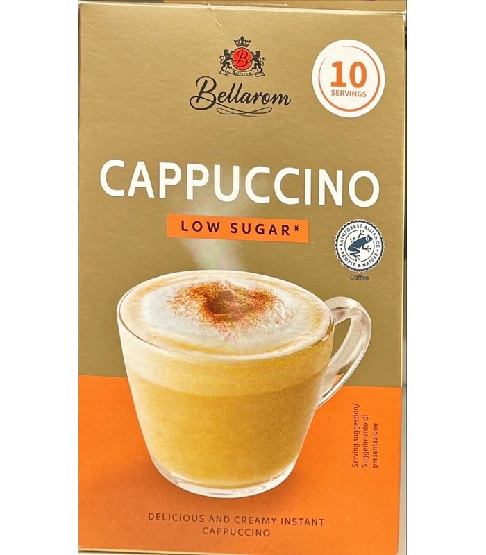 Bellarom Cappuccino Low Sugar 142g Cardamum
