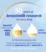 Aptamil Stage 2- Follow On Milk 800g - Image 3