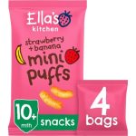 Ella's Kitchen Strawberry Banana Mini Puffs 4x8g
