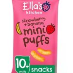 Ella's Kitchen Strawberry Banana Mini Puffs 8g