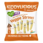 Kiddylicious Sour Cream & Chive Flavour Vegie Straws 12G