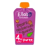 Ella's kitchen Pears Nectarines + Guava 120g