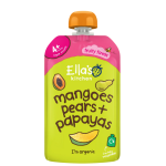 Ella's Kitchen Mangoes, Pears & Papayas Puree 120g