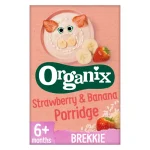 Organix Strawberry & Banana Porridge 120g
