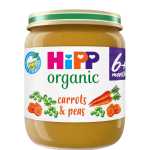 Hipp Organic Carrots & Peas 125g