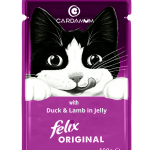 Purina Felix Duck & Lamb in Jelly 100g
