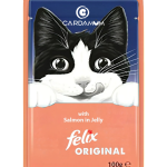 Purina Felix With Salmon in Jelly 100g