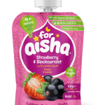 For Aisha Strawberry & Blackcurrent 100g