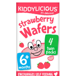 Kiddylicious Strawberry Wafers 16g From 6 Months