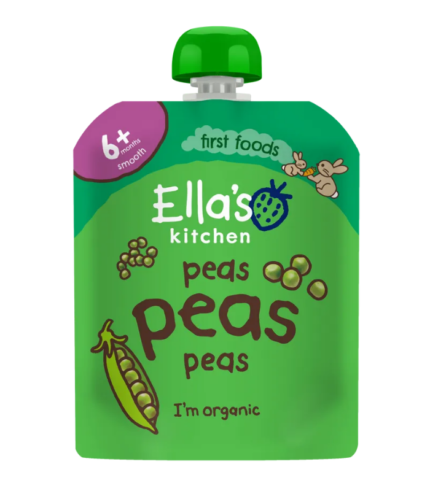 Ella's Kitchen Peas Pouch 70g