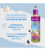 Childs Farm Hair & Bodywash Blackberry & Organic Apple 250ml - Image 2