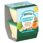 Heinz Banana, Apricot & Cereals Immunity Support 6+ Months 2 x 100g