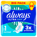 Always Ultra Normal Size 1 Sanitary Towels With Wings 26