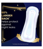 Always Ultra Sanitary Towels Secure Night Extra (Size 5) With Wings 14 Pads - Image 3