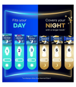 Always Ultra Sanitary Towels Secure Night Extra (Size 5) With Wings 14 Pads - Image 2