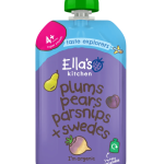 Ella's kitchen Plums Pears Parsnips + Swedes 120g