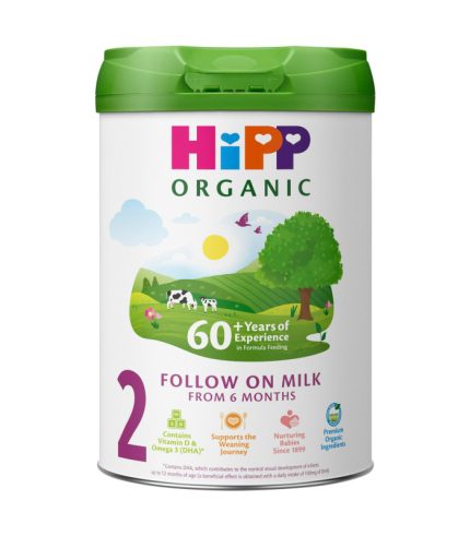 Hipp Organic Stage2 Follow On Milk  6-12 Months 800g