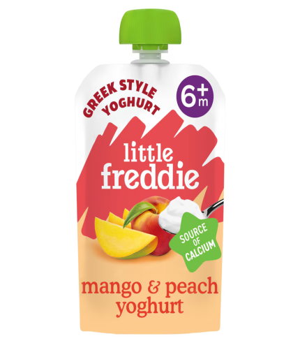 Little Freddie Mango & Peach Yoghurt 100g